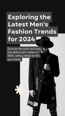 Top Men's Fashion Trends to Watch in 2024